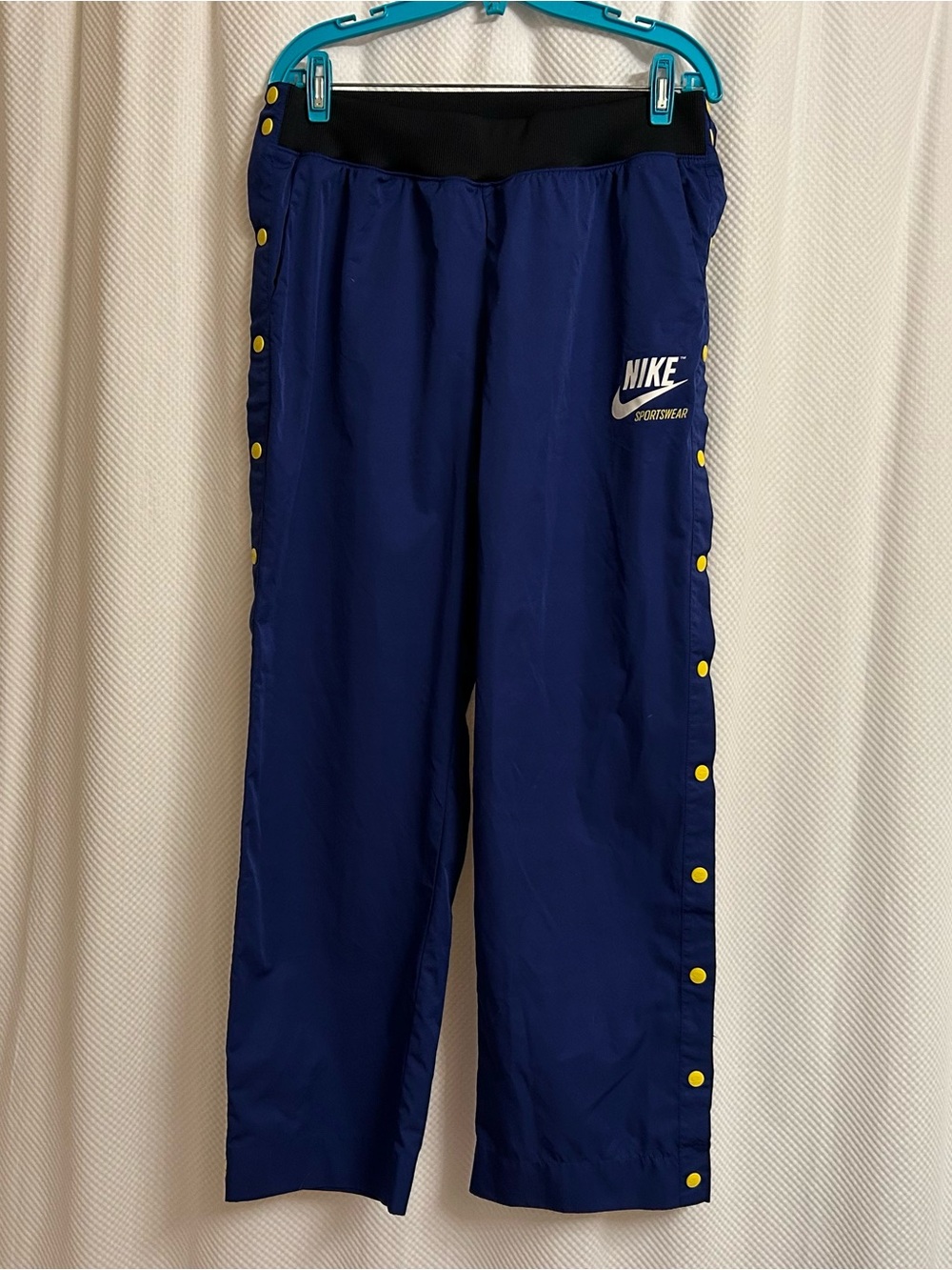 Nike poppers side snap breakaway pants size large